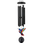🎵Vintage Metal Memorial Wind Chimes – Soothing Melody, Rust-Resistant Aluminum, Retro Design ✨