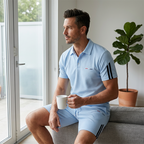 🔥Men's Casual Short-Sleeve Shorts Set
