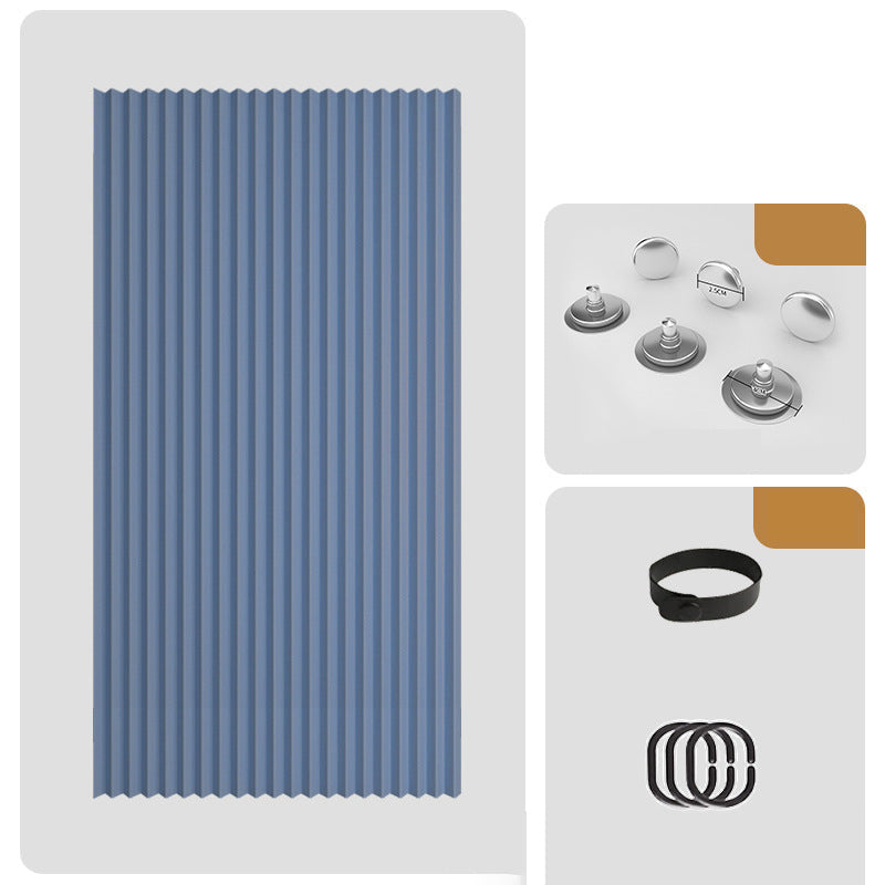 ⭐No-Drill Magnetic Accordion Door Curtain