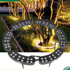 🌳💡 Ring-Shaped Solar Tree Lights – Weatherproof Outdoor Spotlights Ideal for Trees, Pillars, and Gardens
