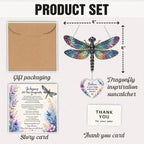 ✨ Inspirational Dragonfly Suncatcher – A Beautiful Reminder to Keep Going 🦋🌈