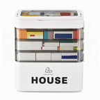 Large Plastic Medicine Storage Box with Multi-Layer Divided Compartments Portable Family Emergency First Aid Organizer Box💊📦