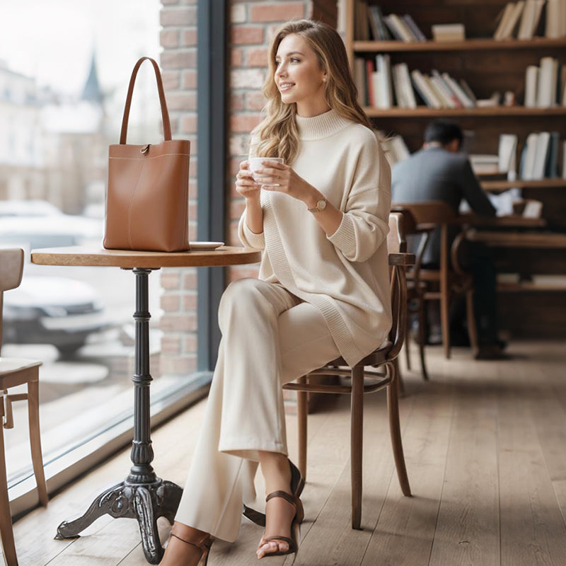 Women's 2-Piece Oversized Sweater & Pants Set
