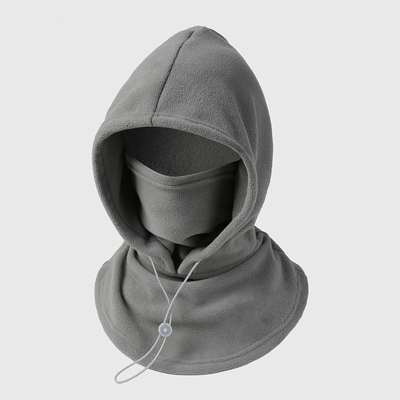 🔥 ❄️ Warm Balaclava with Adjustable Drawstring – Face and Neck Protection